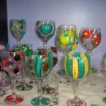 Wine Glass Painting to benefit Making Strides Against Breast Cancer
