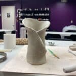 Organic Wrap Vase workshop – handbuilding class