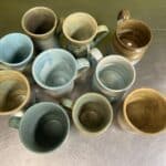 Fish and Wildlife Research Stoneware Mug Glazing